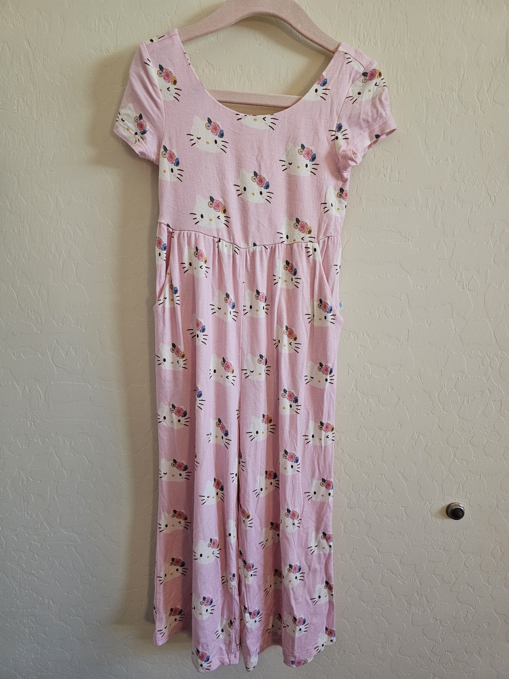 Posh Peanut Hello Kitty Scoop Back Jumpsuit 3T-4T